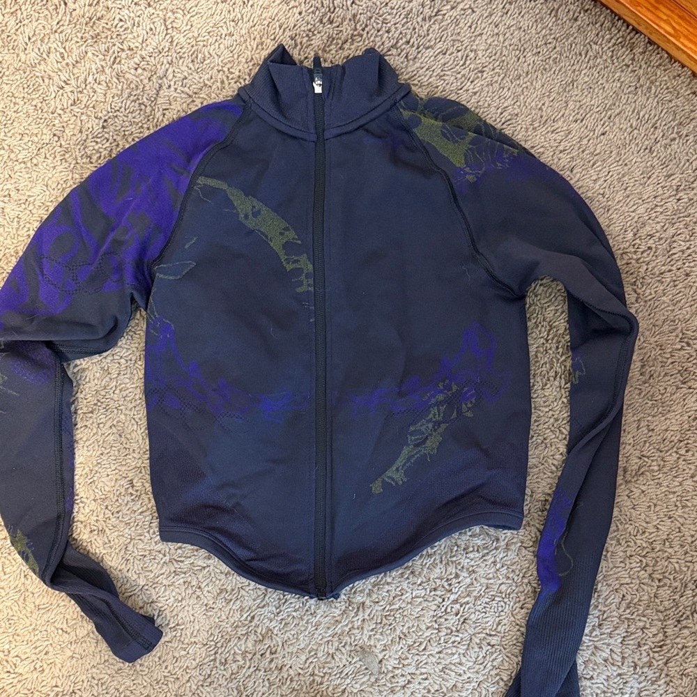 Gymshark Blue and Purple Women's Top